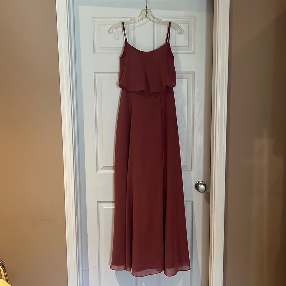 Desert Rose Azazie Bridesmaid Dress